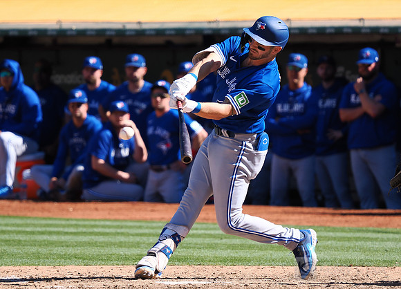 MLB: Toronto Blue Jays at Oakland Athletics