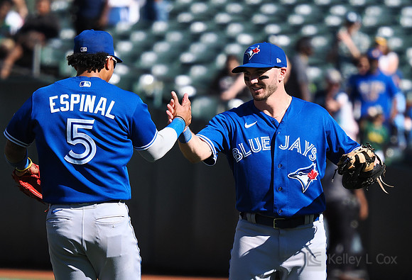 MLB: Toronto Blue Jays at Oakland Athletics