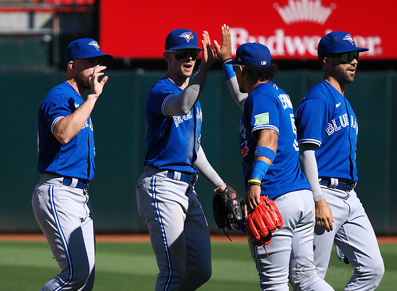 MLB: Toronto Blue Jays at Oakland Athletics