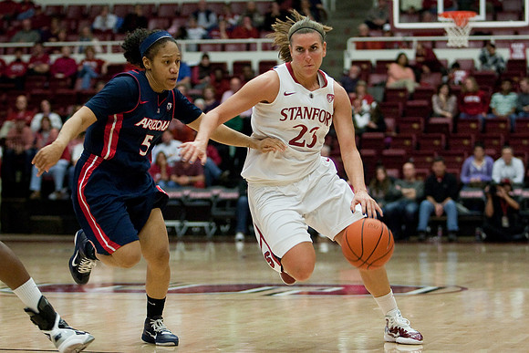 NCAA WOMEN'S BASKETBALL 2011 - Jan 6 - Arizona at Stanford