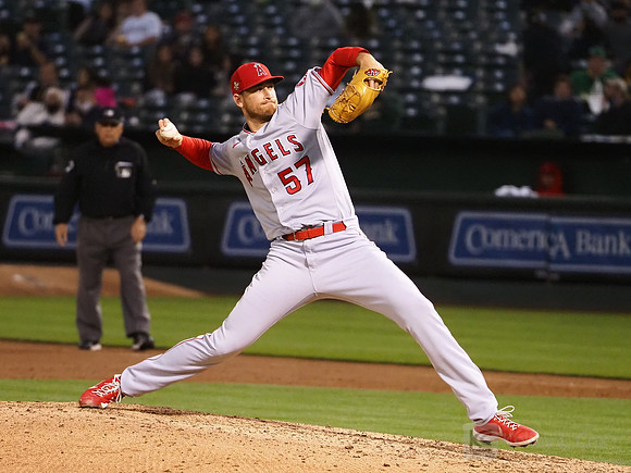 MLB: Los Angeles Angels at Oakland Athletics
