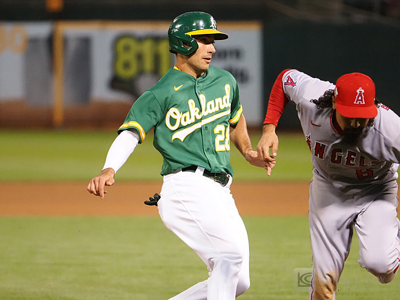 MLB: Los Angeles Angels at Oakland Athletics
