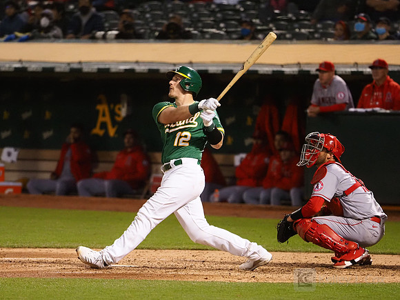 MLB: Los Angeles Angels at Oakland Athletics