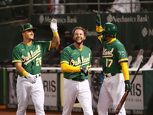 MLB: Los Angeles Angels at Oakland Athletics