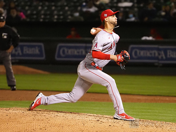 MLB: Los Angeles Angels at Oakland Athletics