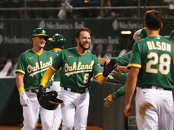 MLB: Los Angeles Angels at Oakland Athletics