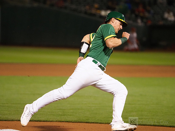 MLB: Los Angeles Angels at Oakland Athletics