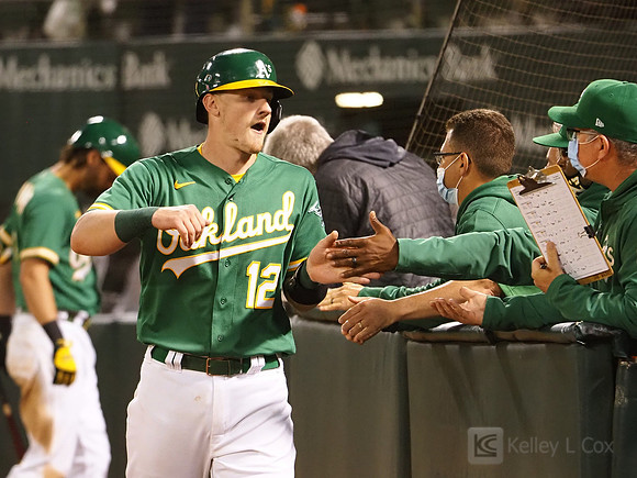 MLB: Los Angeles Angels at Oakland Athletics