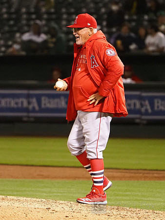 MLB: Los Angeles Angels at Oakland Athletics