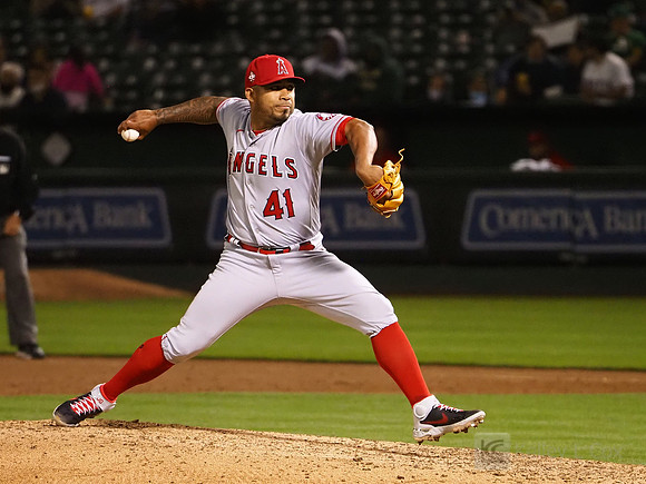 MLB: Los Angeles Angels at Oakland Athletics