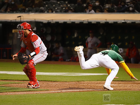 MLB: Los Angeles Angels at Oakland Athletics