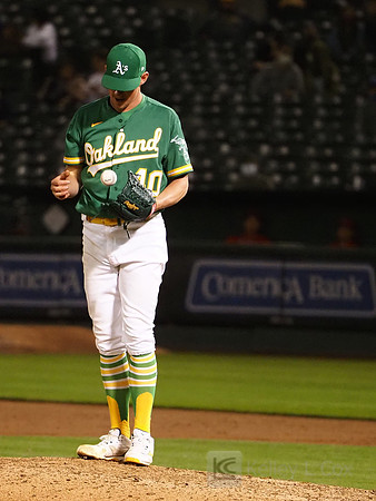 MLB: Los Angeles Angels at Oakland Athletics