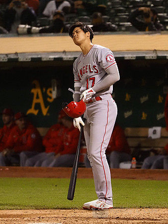 MLB: Los Angeles Angels at Oakland Athletics