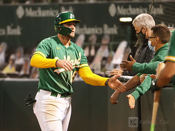 MLB: Los Angeles Angels at Oakland Athletics