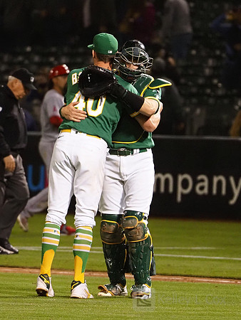 MLB: Los Angeles Angels at Oakland Athletics