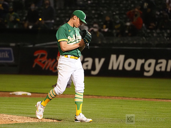 MLB: Los Angeles Angels at Oakland Athletics