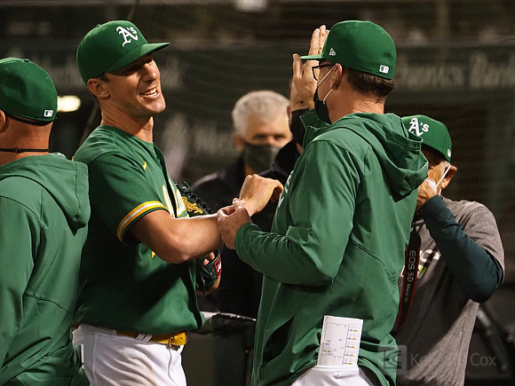 MLB: Los Angeles Angels at Oakland Athletics