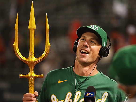 MLB: Los Angeles Angels at Oakland Athletics