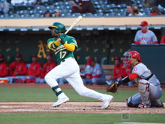 MLB: Los Angeles Angels at Oakland Athletics