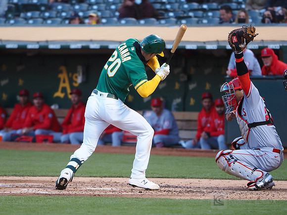 MLB: Los Angeles Angels at Oakland Athletics