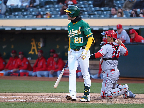 MLB: Los Angeles Angels at Oakland Athletics