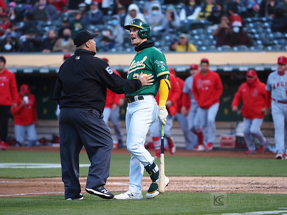 MLB: Los Angeles Angels at Oakland Athletics