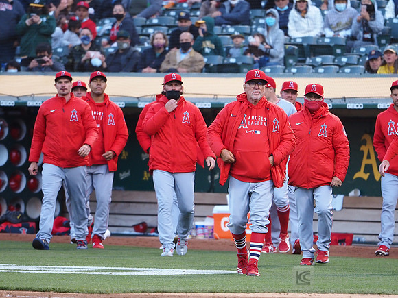 MLB: Los Angeles Angels at Oakland Athletics