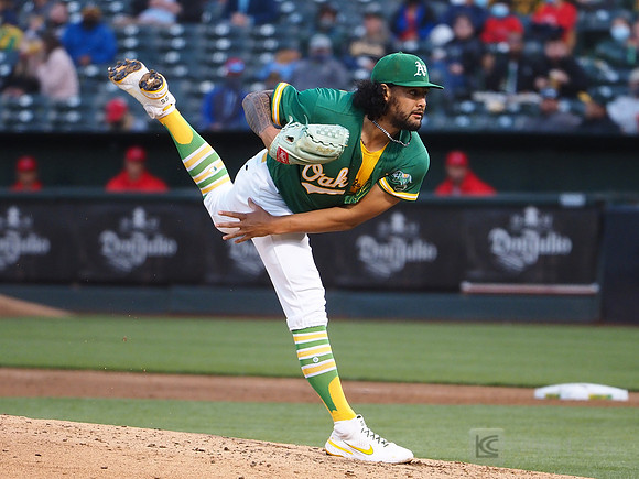 MLB: Los Angeles Angels at Oakland Athletics