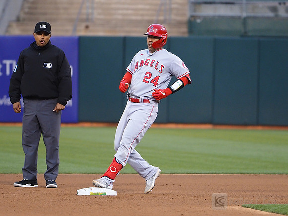 MLB: Los Angeles Angels at Oakland Athletics