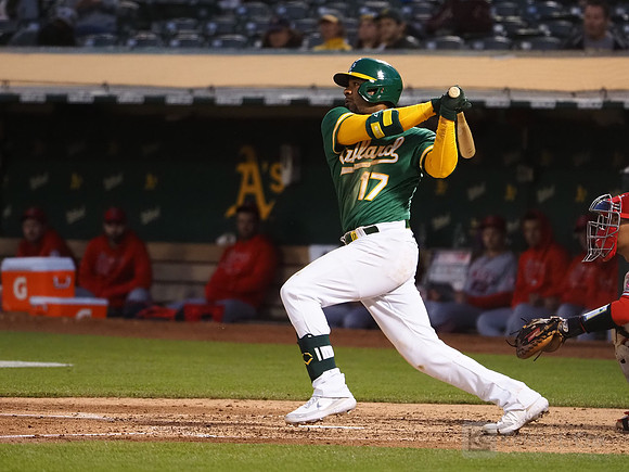 MLB: Los Angeles Angels at Oakland Athletics