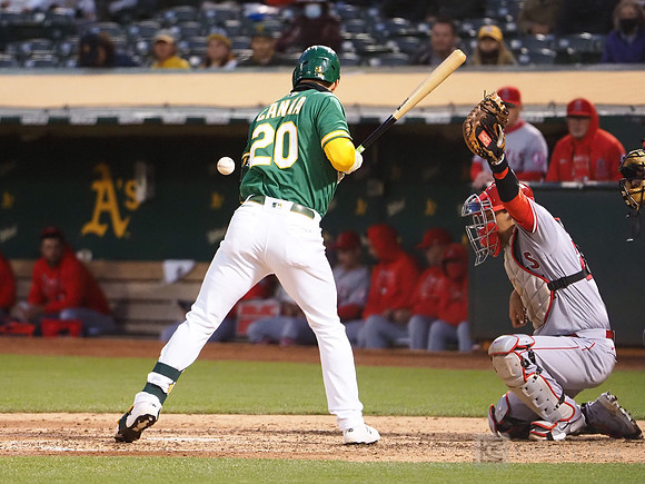 MLB: Los Angeles Angels at Oakland Athletics