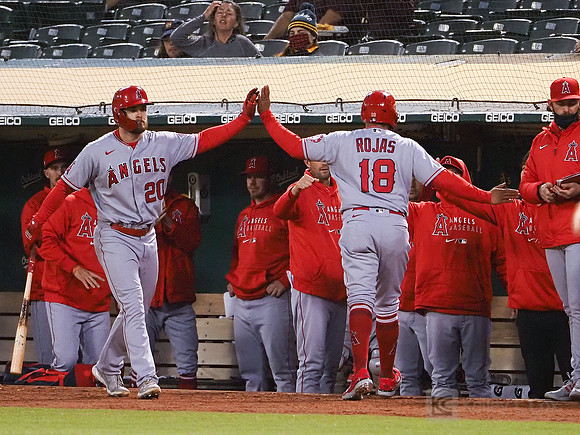 MLB: Los Angeles Angels at Oakland Athletics