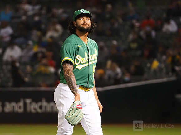 MLB: Los Angeles Angels at Oakland Athletics
