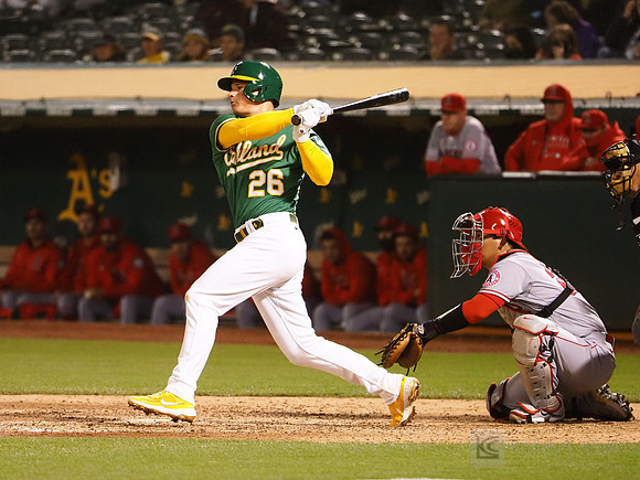 MLB: Los Angeles Angels at Oakland Athletics