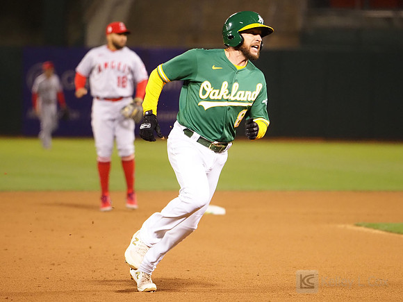 MLB: Los Angeles Angels at Oakland Athletics