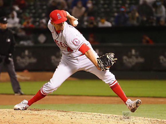 MLB: Los Angeles Angels at Oakland Athletics