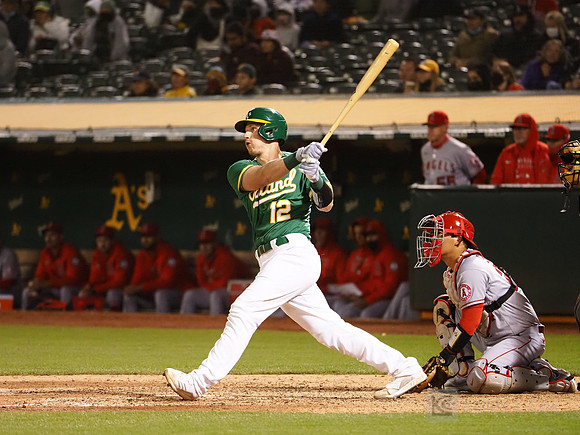 MLB: Los Angeles Angels at Oakland Athletics