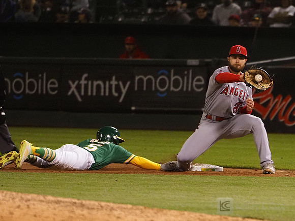 MLB: Los Angeles Angels at Oakland Athletics