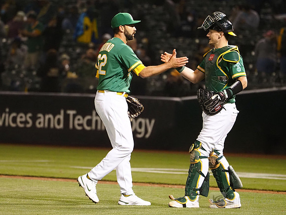 MLB: Los Angeles Angels at Oakland Athletics