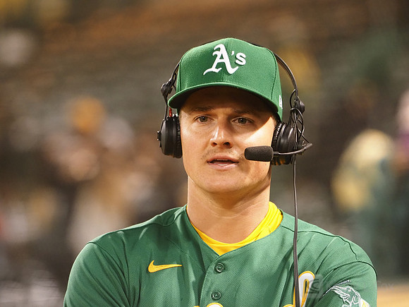 MLB: Los Angeles Angels at Oakland Athletics