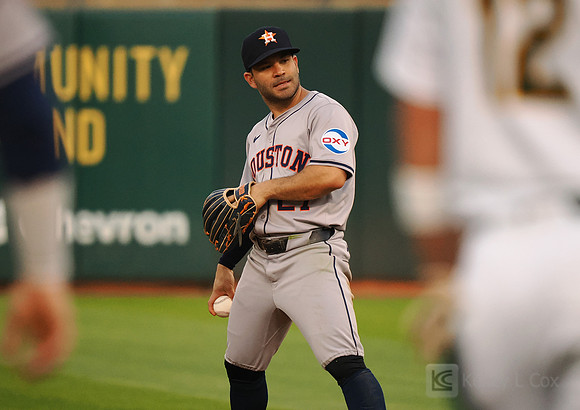 MLB: Houston Astros at Oakland Athletics