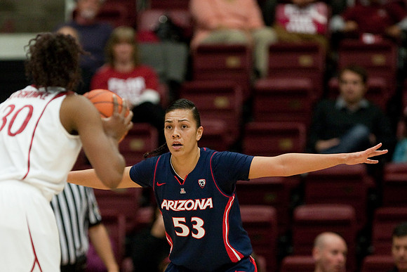 NCAA WOMEN'S BASKETBALL 2011 - Jan 6 - Arizona at Stanford