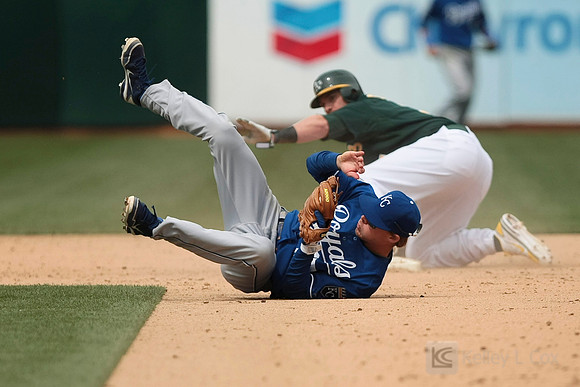 MLB: Kansas City Royals at Oakland Athletics