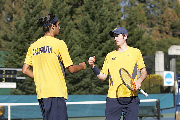 Cal Men's Tennis vs Saint Mary's