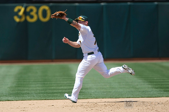 MLB: Toronto Blue Jays at Oakland Athletics