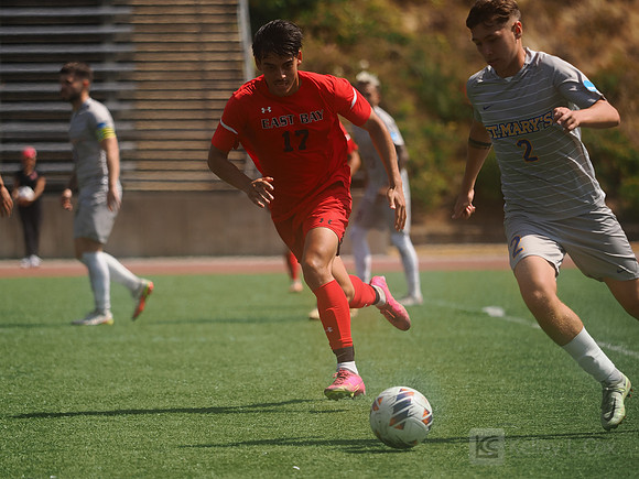 Men’s Soccer: Cal State East Bay Pioneers vs St. Mary’s