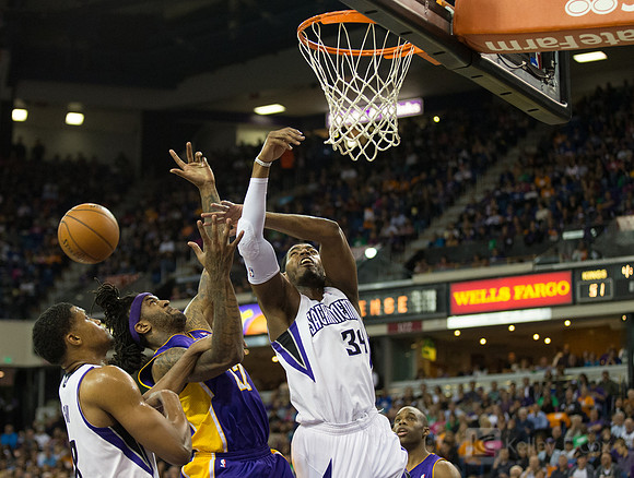 NBA: Los Angeles Lakers at Sacramento Kings