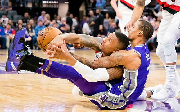 NBA: Portland Trail Blazers at Sacramento Kings