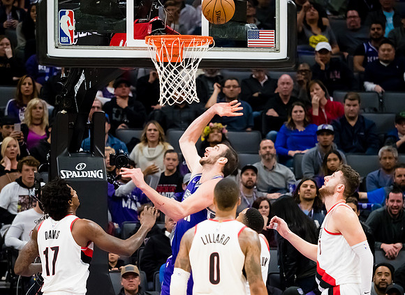 NBA: Portland Trail Blazers at Sacramento Kings