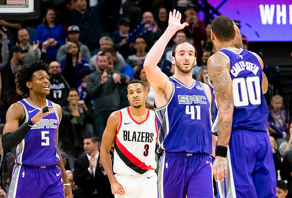 NBA: Portland Trail Blazers at Sacramento Kings